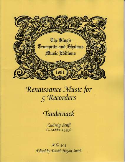 photo of Tandernack, with facsimile