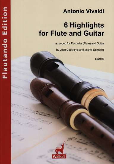 photo of 6 Highlights for Recorder and Guitar