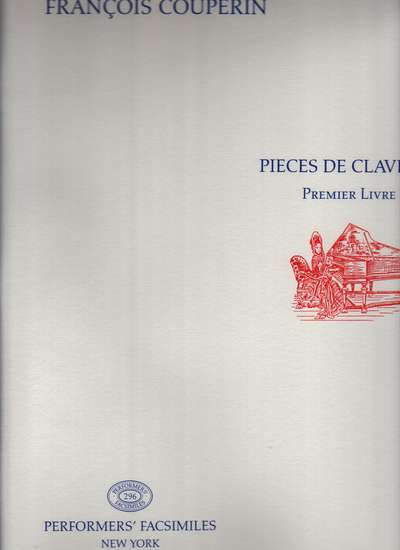 photo of Pieces de Clavecin, Priemier Livre