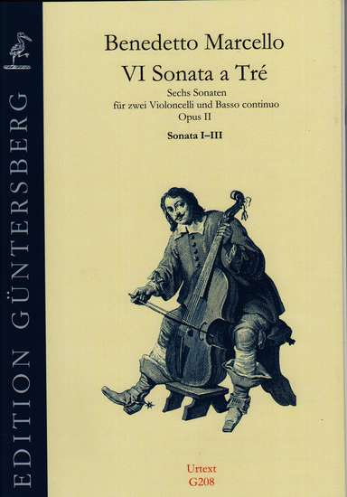 photo of VI Sonata a Tre, Opus II, Sonata I-III, Urtext