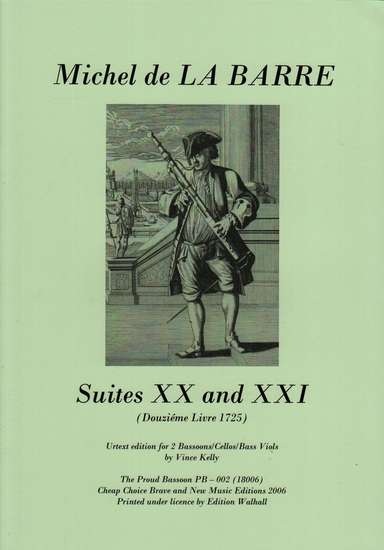 photo of Suites XX and XXI, Douzieme Livre 1725