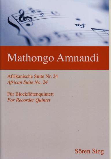 photo of Mathongo Amnandi, African Suite No. 24