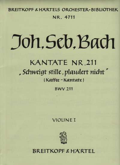 photo of Schweigt stille, plaudert nicht, Kaffeekantate, BWV 211, VI