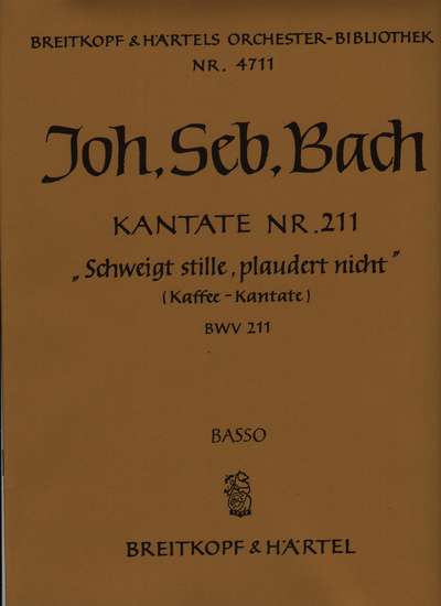 photo of Schweigt stille, plaudert nicht, Kaffeekantate, BWV 211, Basso