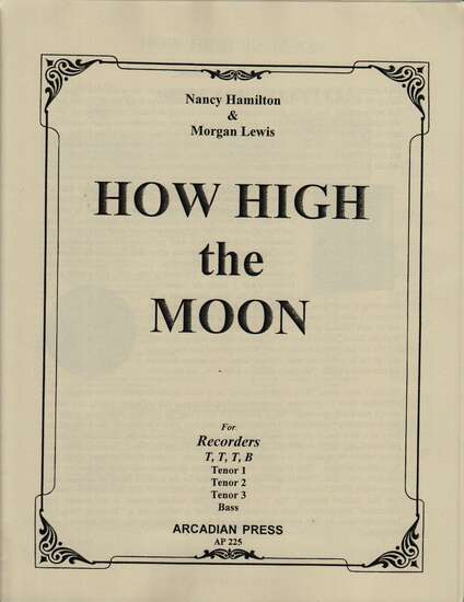 photo of How High the Moon
