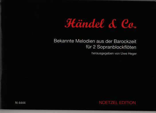 photo of Handel & Co., Famous Melodies from the Baroque for 2 Sopranos