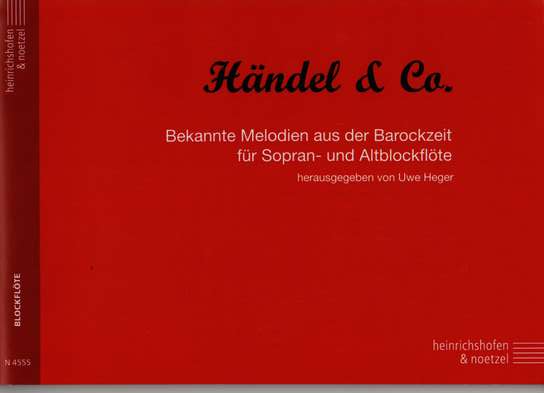 photo of Handel & Co., Famous Melodies from the Baroque for Soprano and Alto