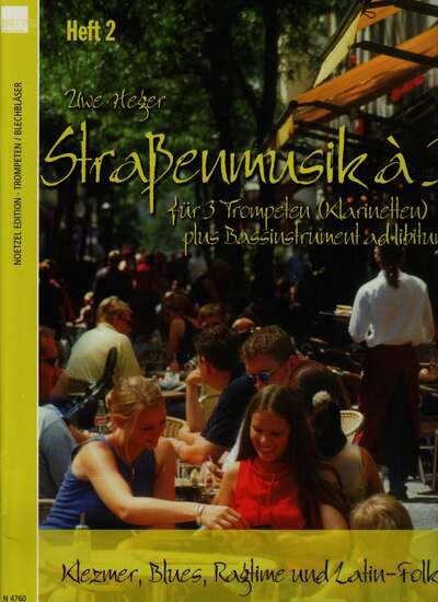 photo of Strassenmusik à 3 for 3 Trompeten (Klarinetten), Book 2