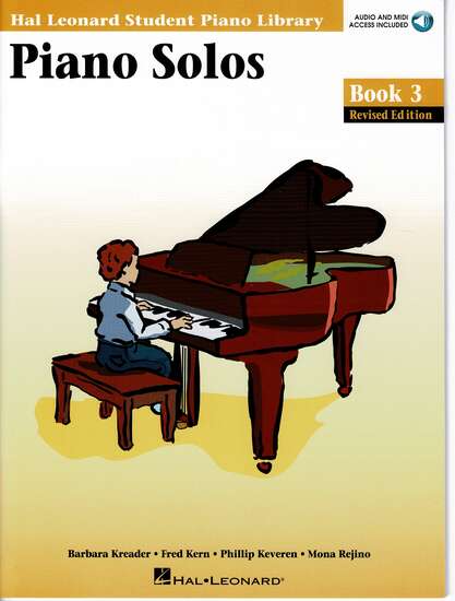 photo of Hal Leonard Student Piano Library, Piano Solos, Book 3, Rev. ed.