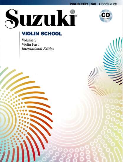 photo of Suzuki Violin School, Vol. 2, International 2020 with CD by Hahn