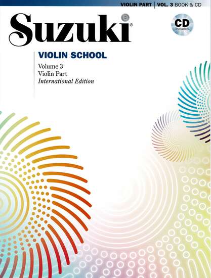 photo of Suzuki Violin School, Vol. 3, International 2020 with CD by Hahn