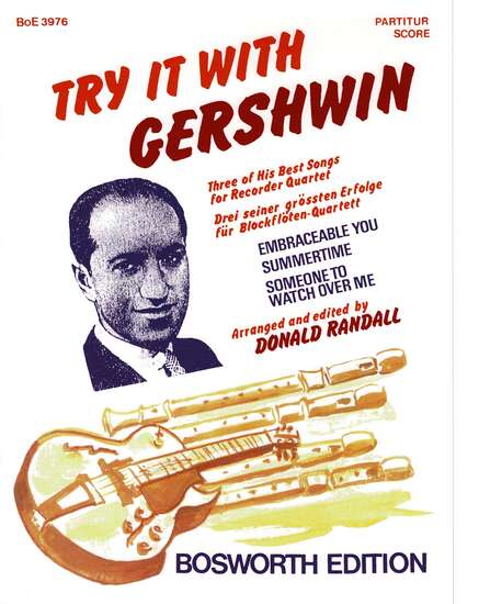photo of Try it with Gershwin, Embraceable You, Summertime, Someone to Watch Over Me