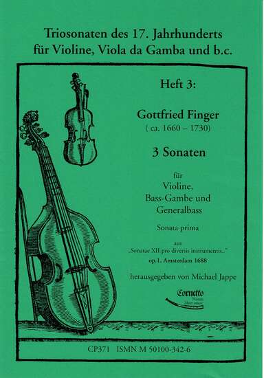 photo of 3 Sonatan, Sonata Prima aus Sonatae XII, op. 1