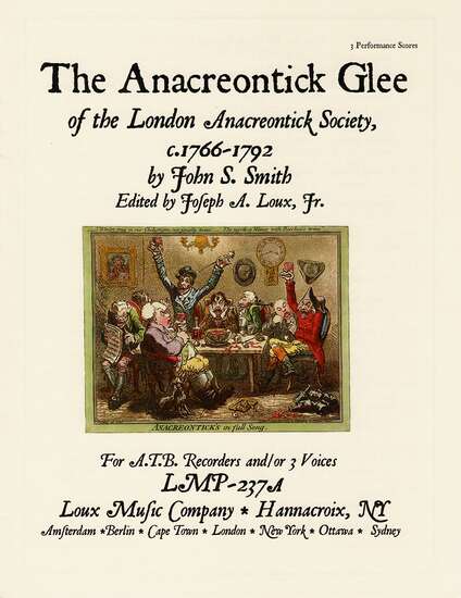 photo of The Anacreontick Glee of the London Anacreontik Society 