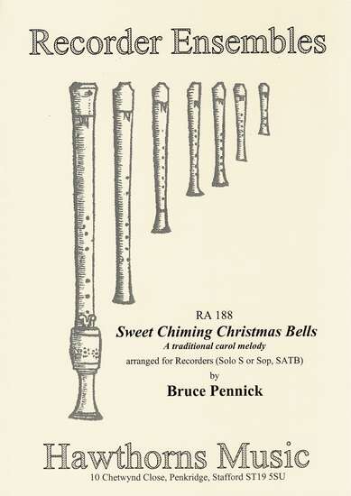 photo of Sweet Chiming Christmas Bells for Solo S or SATB