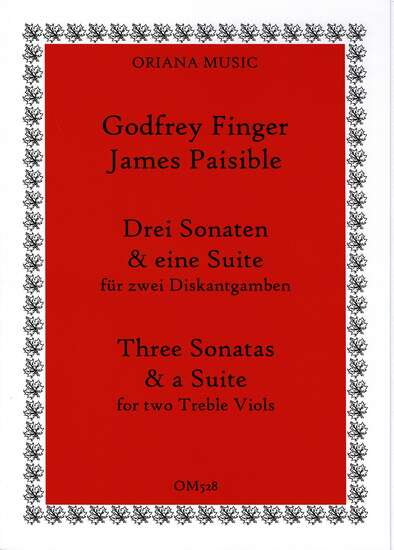 photo of Three sonatas & a Suite for two Treble Viols