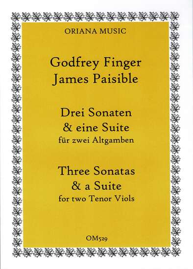 photo of Three sonatas & a Suite for two Tenor Viols