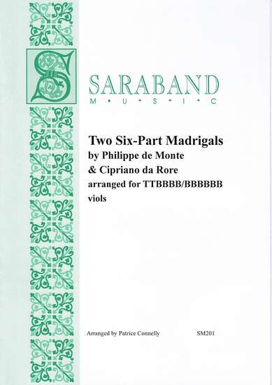 photo of Two Six-Part Madrigals