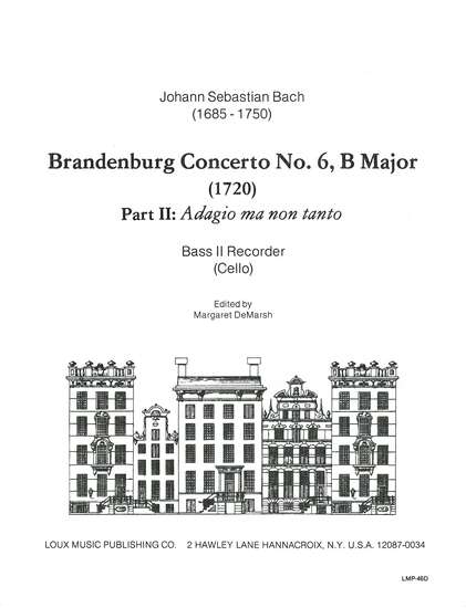 photo of Brandenburg Concerto No. 6, Part II, Bass II