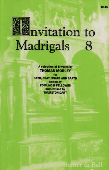 photo of Invitation to Madrigals, Vol. 8