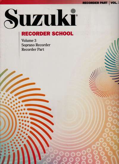 photo of Suzuki Recorder School, Vol. 3 Soprano