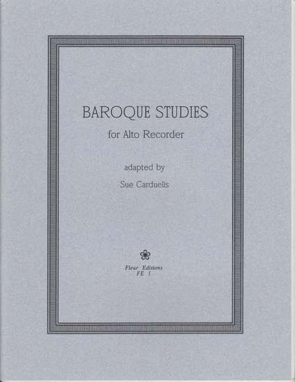 photo of Baroque Studies for Alto Recorder