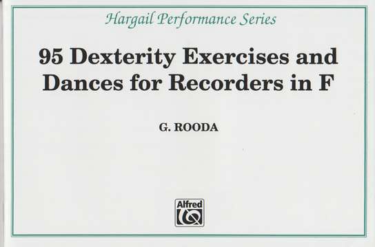 photo of 95 Dexterity Exercises & Dances for F Recorders