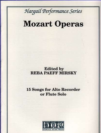photo of 15 Songs from Mozart Operas
