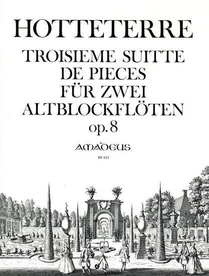 photo of 3. Troisieme Suite de Pieces Fur Zwei Altblockfloten, Op. 8