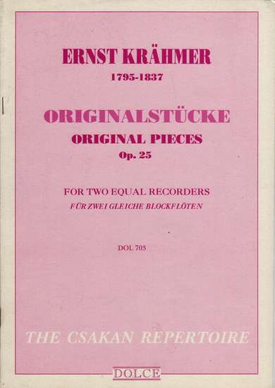 photo of Originalstucke, Op. 25