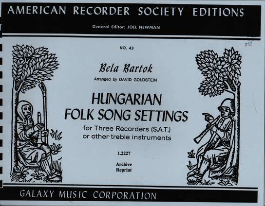photo of Hungarian Folk Song Settings