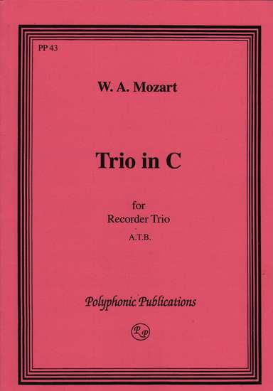 photo of Trio in C, K. 229
