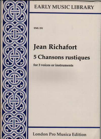 photo of 5 Chansons rustiques