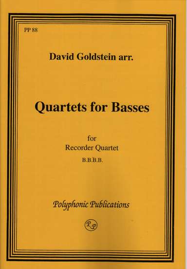 photo of Quartets for Basses