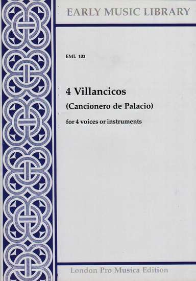 photo of 4 Villancicos (Cancionero de Palacio)