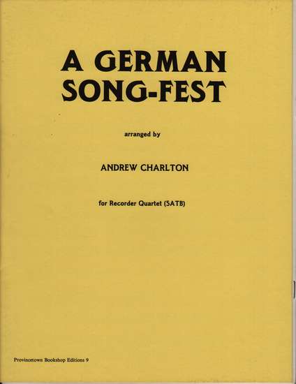 photo of A German Song-Fest