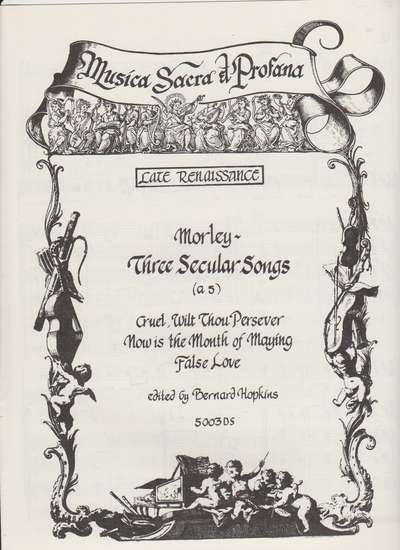 photo of Three Secular Songs(director