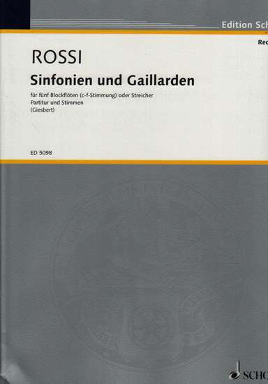 photo of Sinfonien und Gaillarden