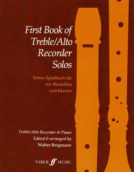 photo of First Book of Treble/Alto Recorder Solos