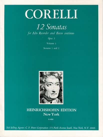 photo of 12 Sonatas, Opus 5, Vol. I, No. 1-2