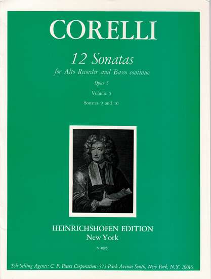 photo of 12 Sonatas, Opus 5, Vol. V, No. 9-10