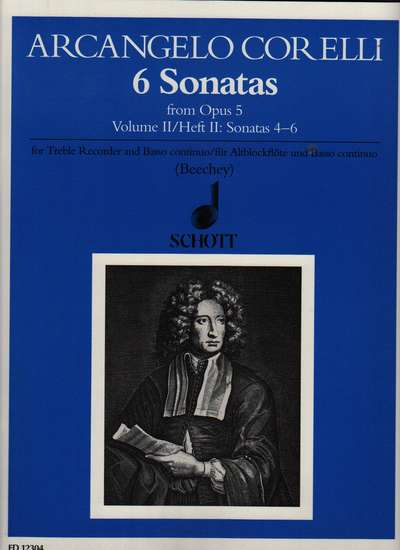 photo of Six Sonatas from Opus 5, Vol. II (No. 8,11,12)