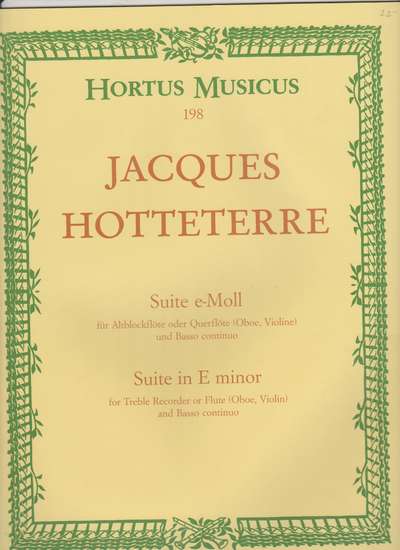 photo of Suite in e minor, Op. 5/2