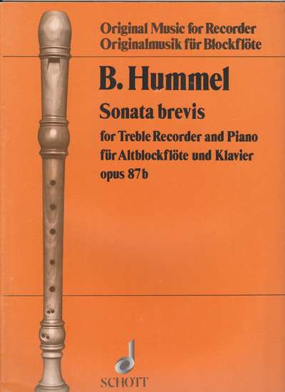 photo of Sonata brevis(1987)