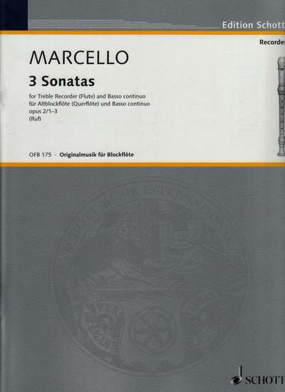 photo of 3 Sonatas, F major Op. 2/1,  d minor Op. 2/2, g minor Op. 2/3