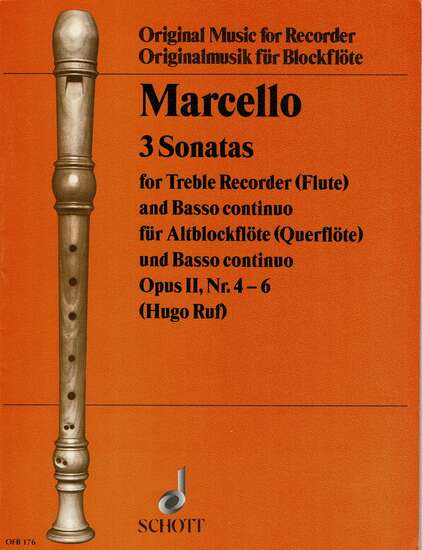 photo of 3 Sonatas, e minor Op. 2/4, G major Op. 2/5, C major Op. 2/6