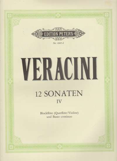 photo of 12 Sonaten, Vol. IV