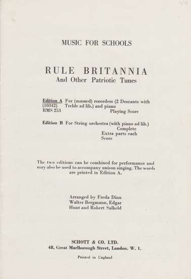 photo of Rule Britannia and Other Patiotic Tunes