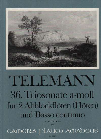 photo of Triosonata in a minor, No. 36, TWV 42:a9