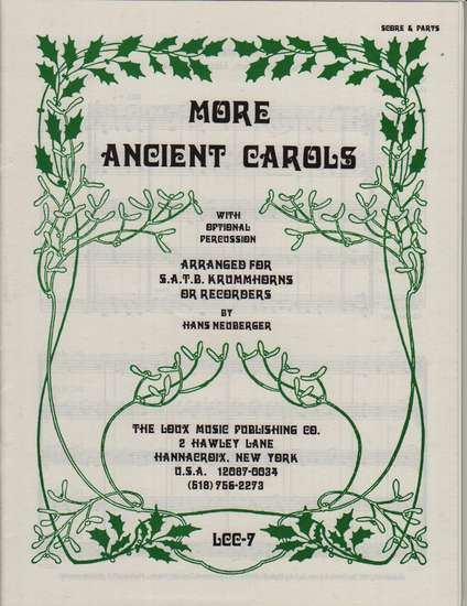 photo of More Ancient Carols